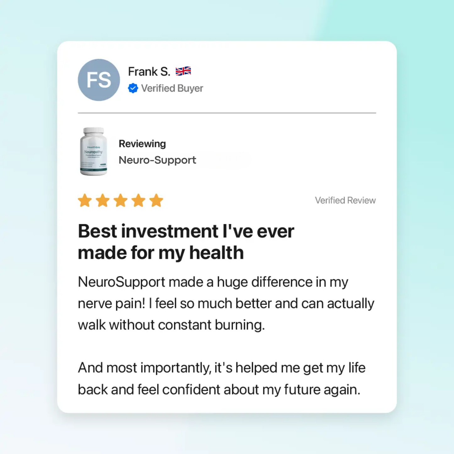 Neuro-Support : Restore Lost Sensation & Eliminate Nerve Pain Naturally